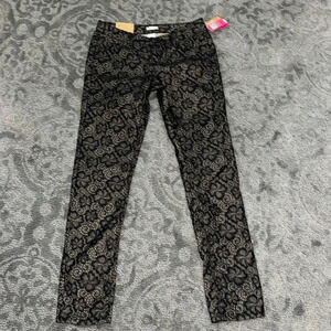 •Xhiliration black lace jean•